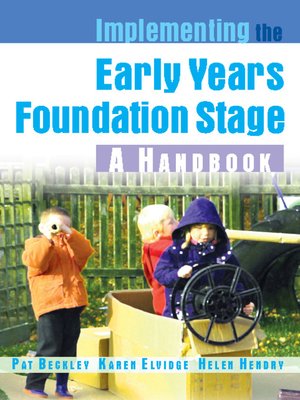cover image of Implementing the Early Years Foundation Stage